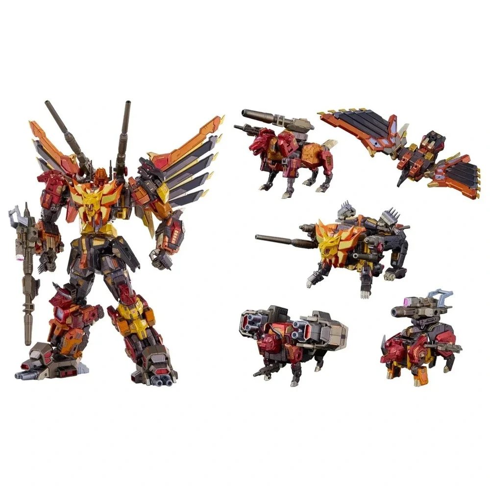 Hasbro Takara Tomy Transformers AM-T02 Predaking Combiner Figure In Stock USA